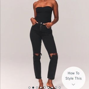 Curve Love 90s Ultra High Rise Straight Jeans